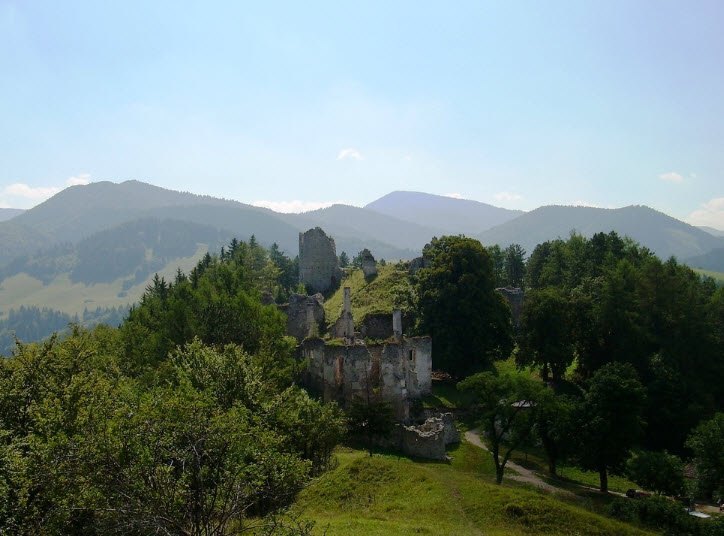 Castle Sklabiňa, Sklabinský Podzámok, Slovakia, Slovakia